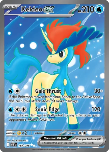 (WHT 159) Keldeo ex