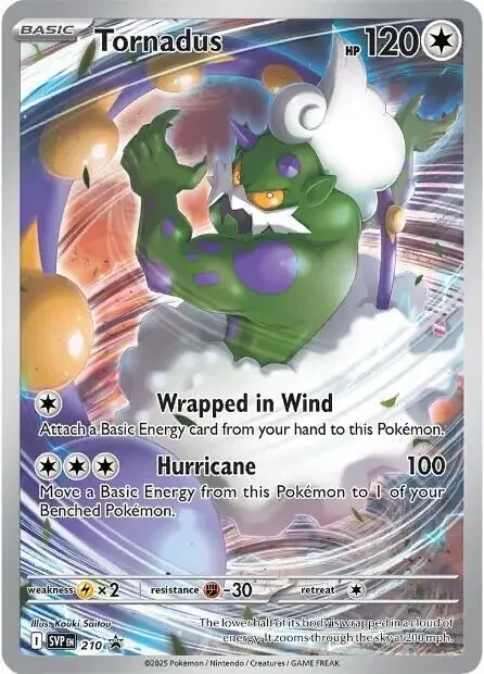 (SVP 210) Tornadus Promo
