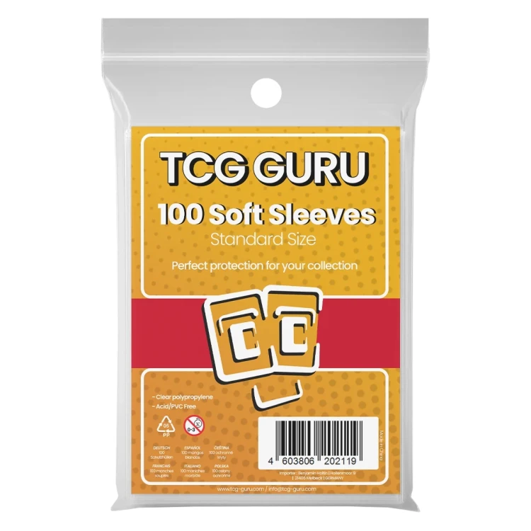 TCG Guru Soft Sleeves - koszulki miękkie 100 szt.
