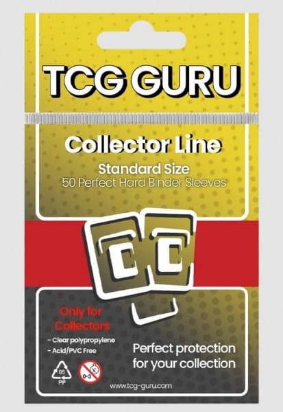 TCG Guru Hard Binder Sleeves (50 szt.)