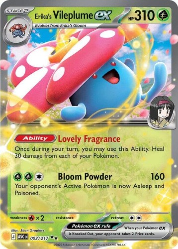 (ASC 003) Erika's Vileplume ex