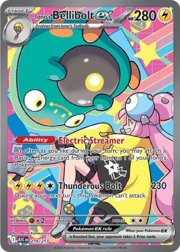 (ASC 279) Iono's Bellibolt ex