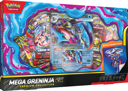 Pokémon TCG: Mega Evolution - Mega Greninja ex Premium Collection