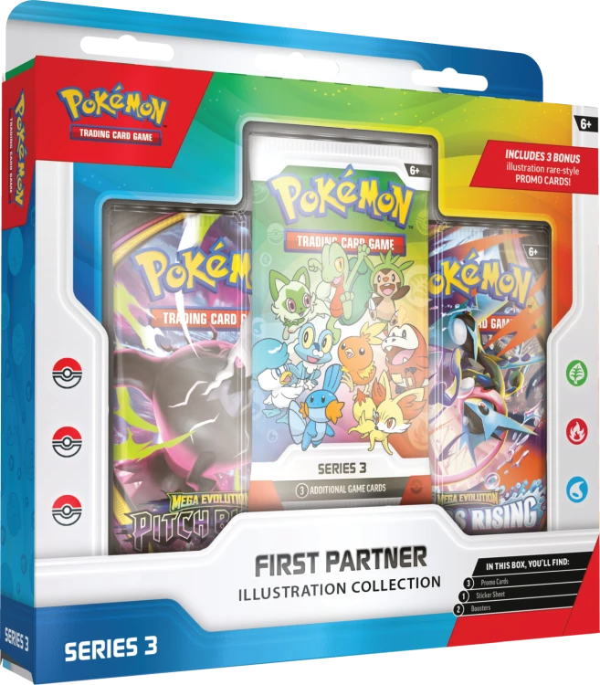 Pokémon TCG: First Partner Illustration Collections: Series 3