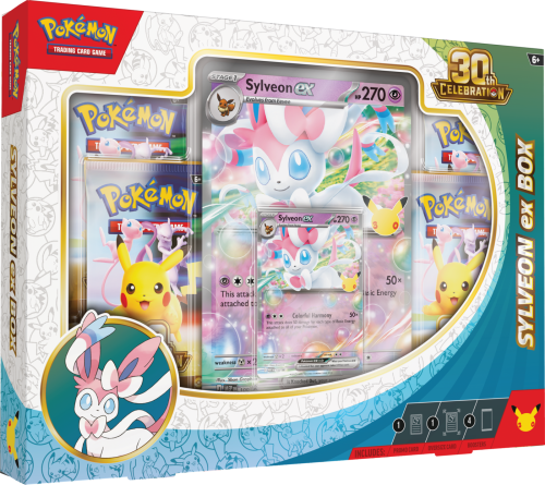 Pokemon TCG: 30th Celebration - Ex Box - Sylveon ex
