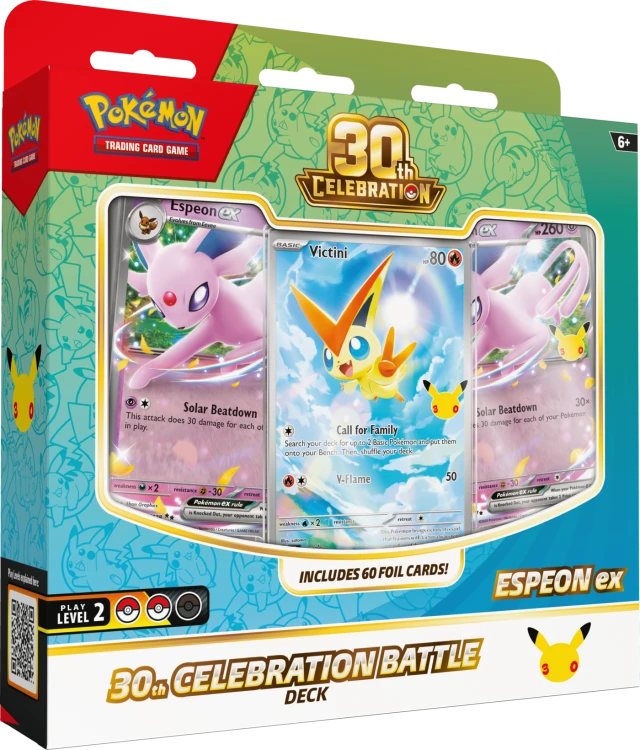 Pokémon TCG: 30th Celebration - Battle Deck - Espeon ex