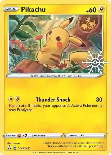 (SWSH 153) Pikachu Promo