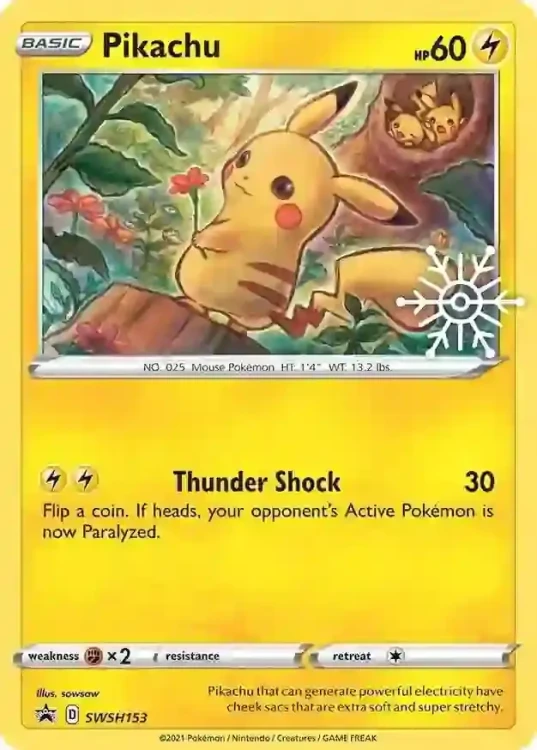 (SWSH 153) Pikachu Promo